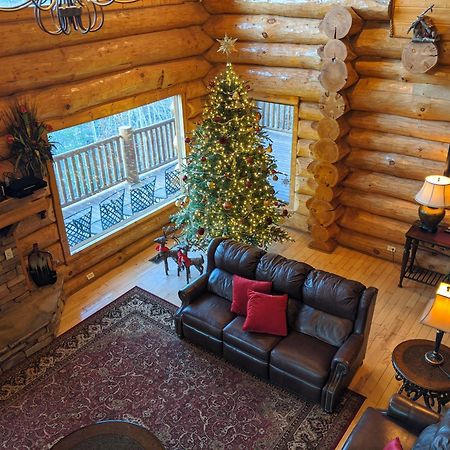 Big Bear Ridge Lodge - Breathtaking Mountain Views And Private Forest Scenes In Amazing Large Log Cabin Gatlinburg Exterior foto