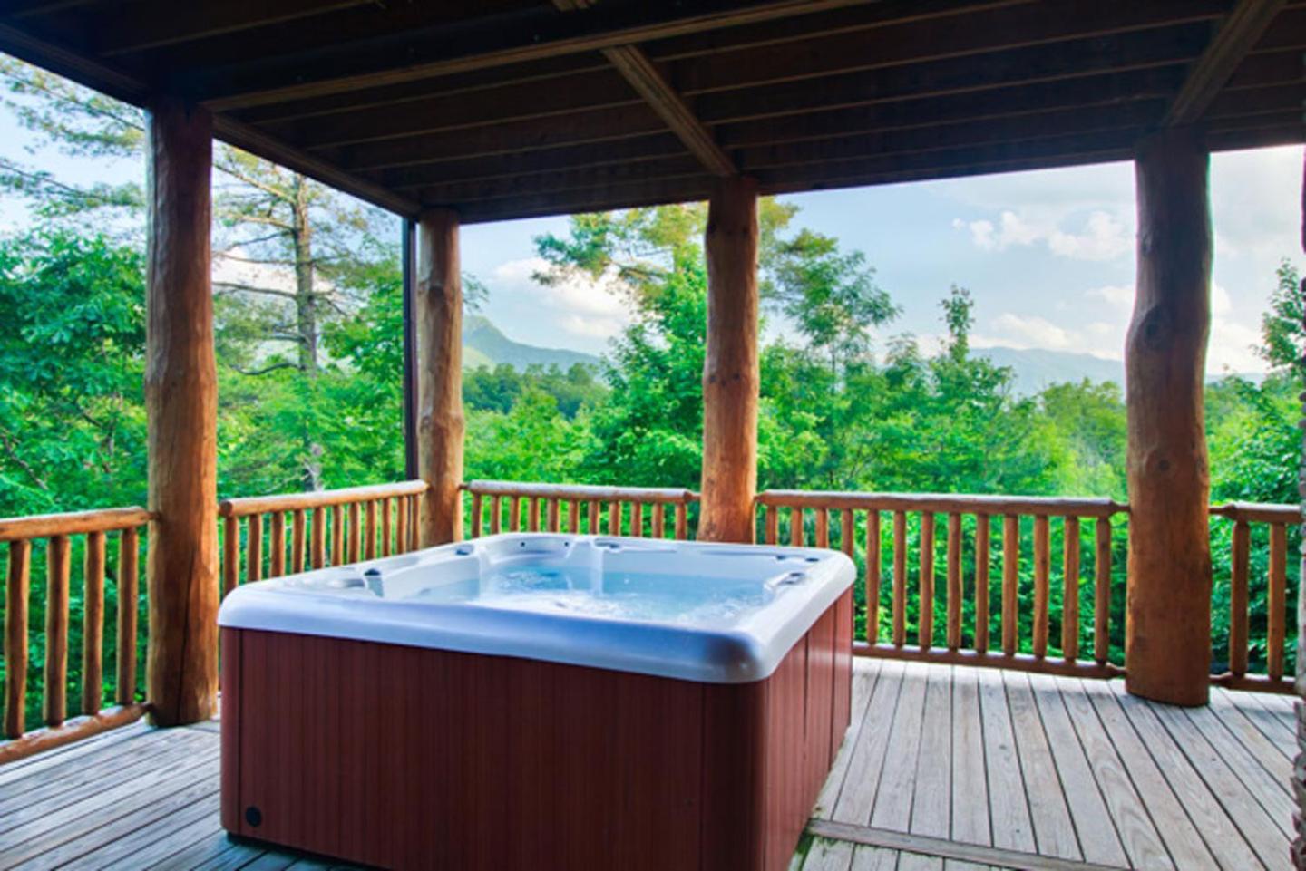 Big Bear Ridge Lodge - Breathtaking Mountain Views And Private Forest Scenes In Amazing Large Log Cabin Gatlinburg Exterior foto